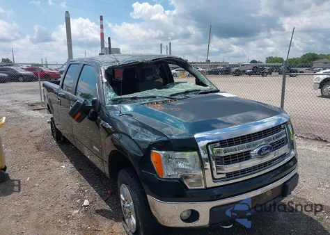 2013 Ford F-150 Xlt из США, поврежденный, VIN 1FTFW1ET2DKG05231